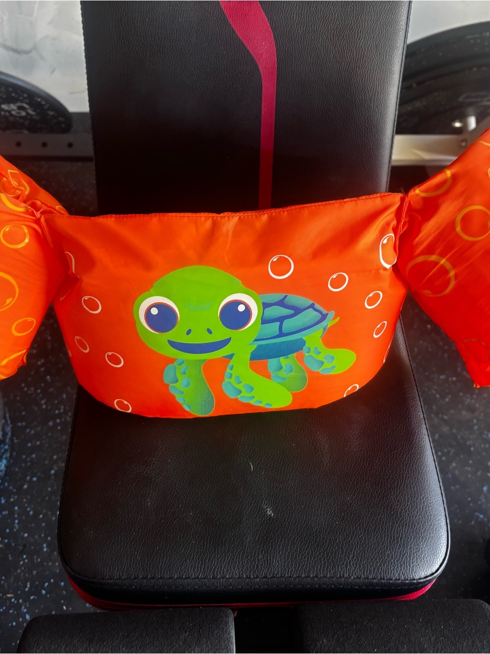Toddler Orange Turtle Puddle Jumper